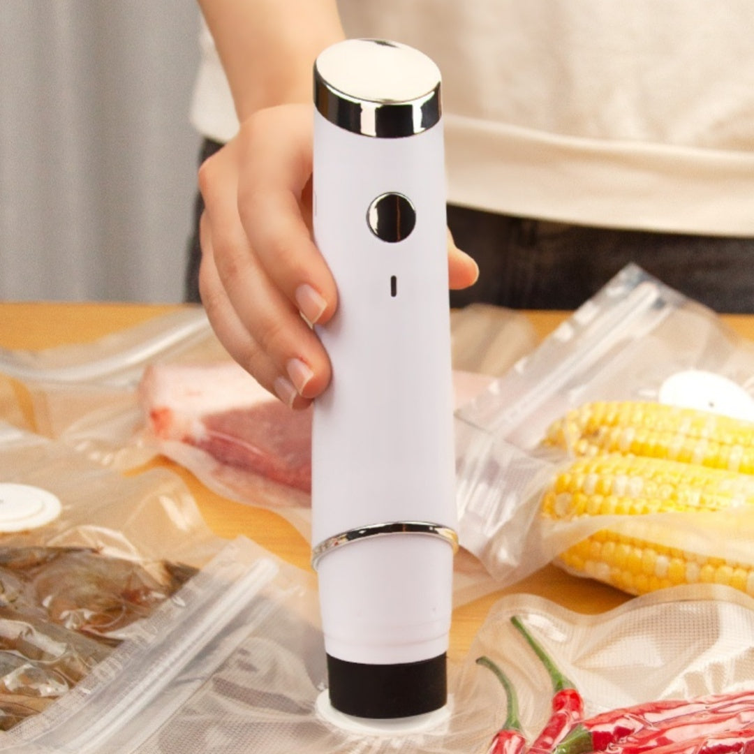 food preserver vacuum sealer - front - white color